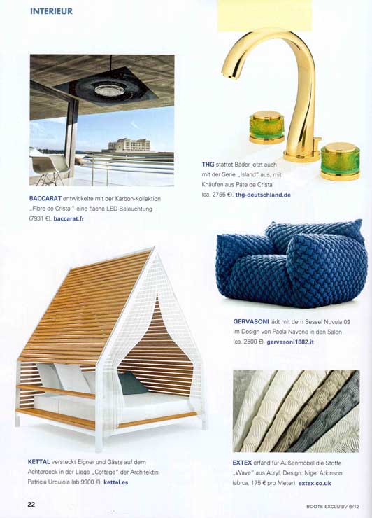 Boote Exclusiv 6/2012: Wave Collection