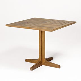 36" Pedestal Square Table