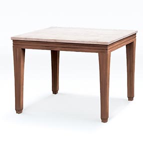 Palazzio 40" Table Limestone Top