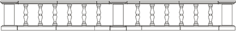 Balustrade Style 1