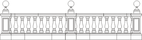 Balustrade Style 19
